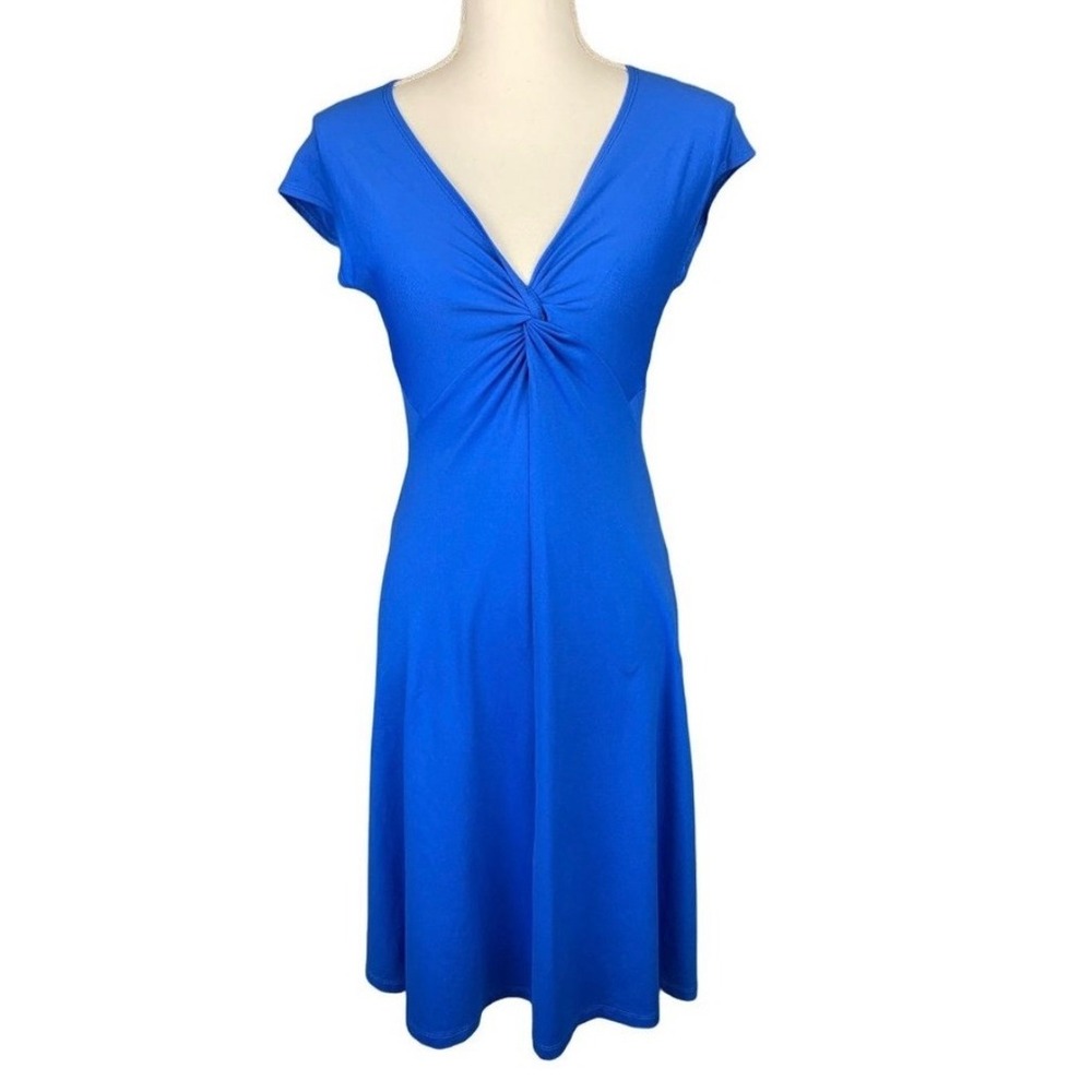 Patagonia Seabrook Bandha Twist Front Cap Sleeve Midi Dress Women's Size M